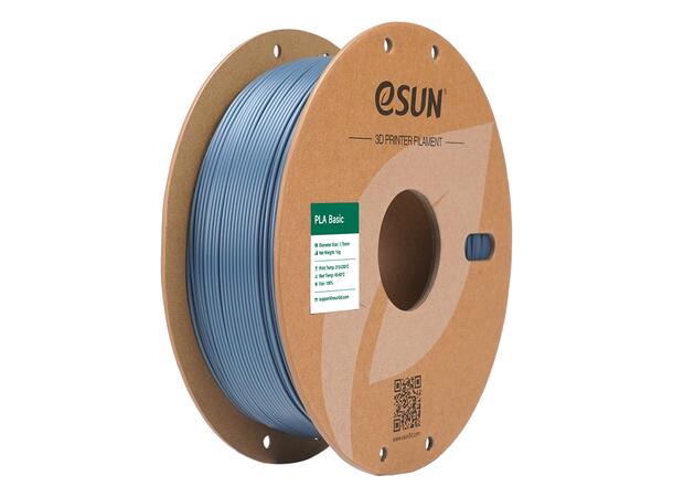 eSUN PLA-Basic 1.75 1kg - Grey Grå