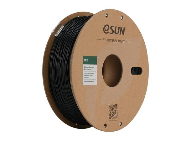 eSUN eLastic (TPE-83A) 1.75mm 1kg Black