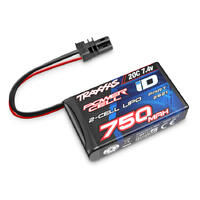 2S    750mAh m/iD Traxxas Batteri 7,4V  LiPo