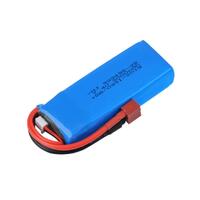 2s  3000mAh Lipo Flat Deans WLToys
