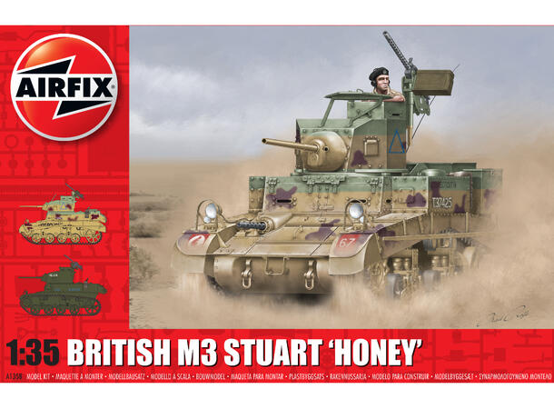 AirfixM3 Stuart "Honey" (British Version 1/35 Airfix plastbyggesett