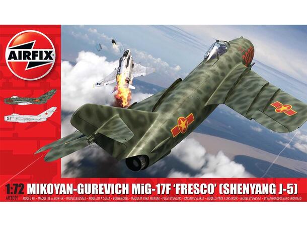 Airfix Mikoyan-Gurevich MiG-17 1/72 byggesett
