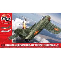 Airfix Mikoyan-Gurevich MiG-17 1/72 byggesett
