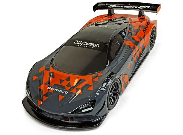 Bittydesign Karosseri Seven20  1/10 GT 1/10  190mm   GT  Ulakkert