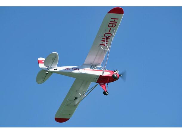 FMS J-3 Cub 1400mm V4 PNP Floats og Gyro V2