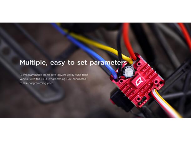 Hobbywing QuicRun 1080 80A G2 Brushed ESC 2-3s