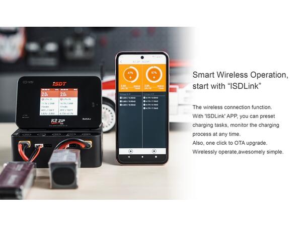 ISDT K2 Zip 2x500W 1-8S 20A