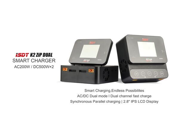 ISDT K2 Zip 2x500W 1-8S 20A