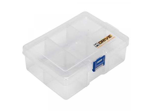 M-drive Sortiment Boks - 162x116x56mm 6 rom