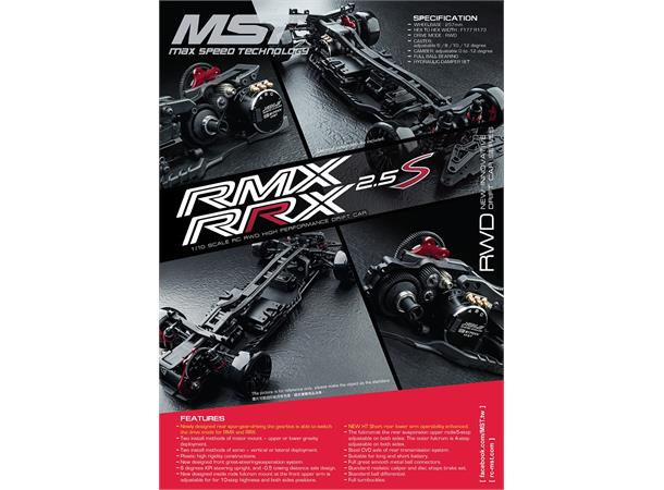 MST RRX/RMX 2.5 S 1/10 RWD EP Drift Kit