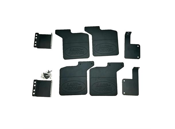 Mud Flap Set Land Rover Black TRX-4 HobbyDetails