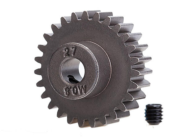 Pinion drev 27T 32DP  0,8Modul for 5mm aksling