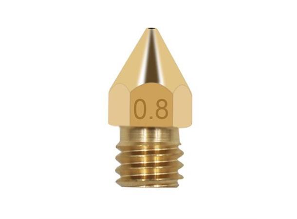Radius MK8 Brass Nozzle 0,8 mm - 1 pcs