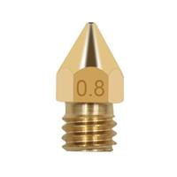Radius MK8 Brass Nozzle 0,8 mm - 1 pcs 