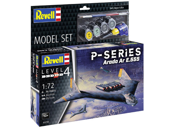 Revell P-Series - AR555 1/72 Gavesett m/maling og lim
