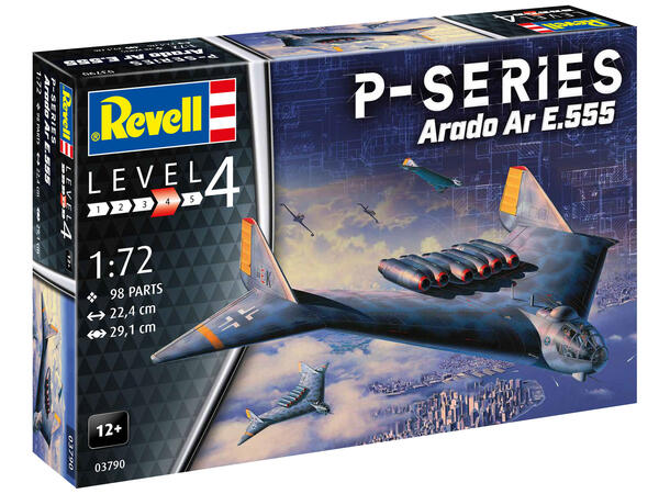 Revell P-Series - AR555 1/72 Revell plastbyggesett