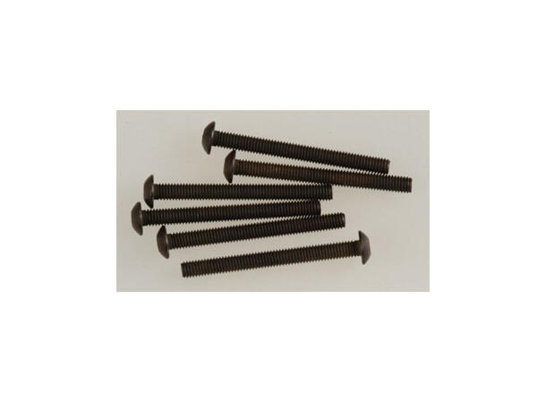 Skrue unbrako 3x30mm knappehode 6 stk