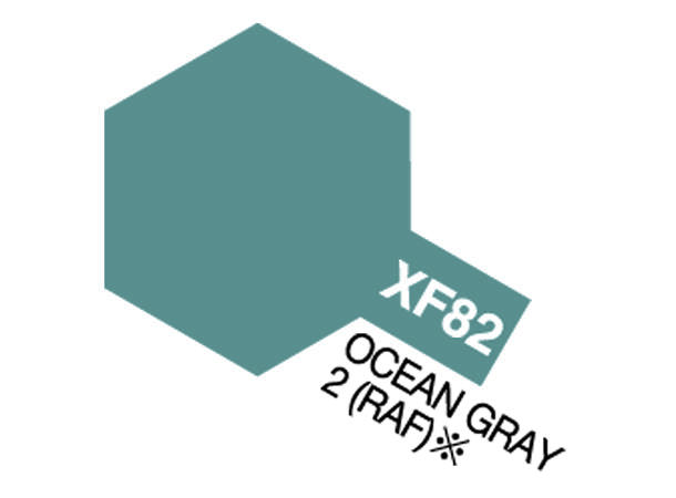 Tamiya lakk Acryl XF-82 Ocean Sea Grey§ Ocean Sea Grey 10ml glass