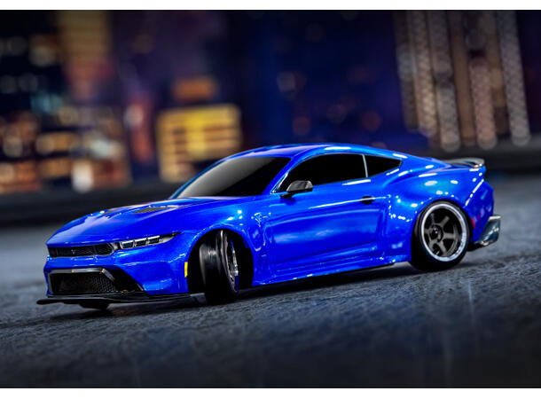 Traxxas 4-TEC Drift 2WD Mustang XL-5 TQi Blå  RTR 1/10 skala