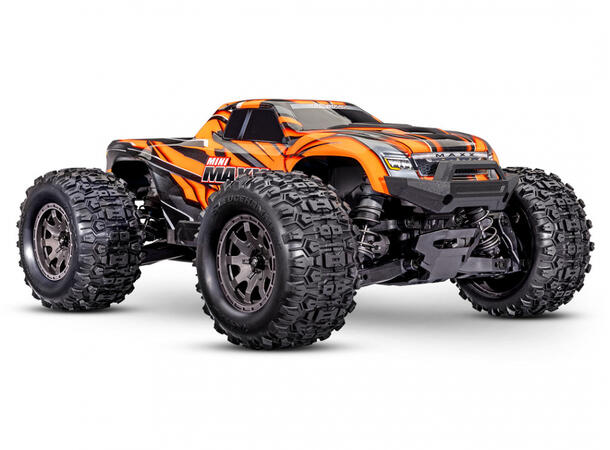 Traxxas Mini MAXX RTR TQ BL-2s Orange RTR 1/10 skala