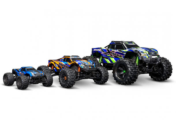 Traxxas Mini MAXX RTR TQ BL-2s Orange RTR 1/10 skala