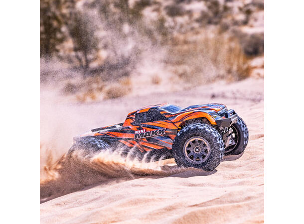 Traxxas Mini MAXX RTR TQ BL-2s Orange RTR 1/10 skala