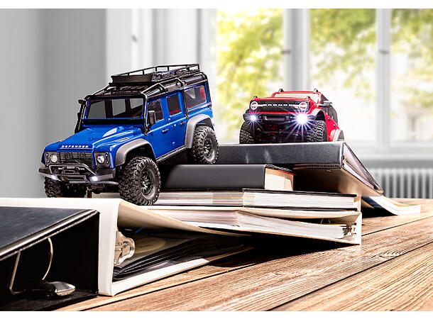 Traxxas TRX-4M 1/18 Land Rover Defender Blå RTR 1/18 skala