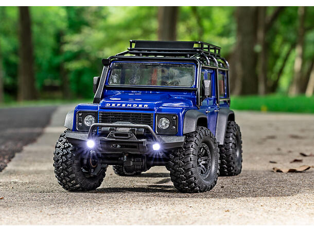 Traxxas TRX-4M 1/18 Land Rover Defender Blå RTR 1/18 skala