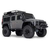 Traxxas TRX-4  Land Rover Clipless 1/10 skala  Sølv  RTR