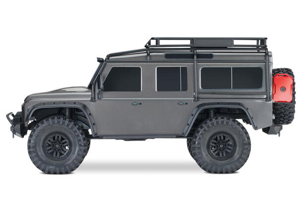Traxxas TRX-4  Land Rover Clipless 1/10 skala  Sølv  RTR