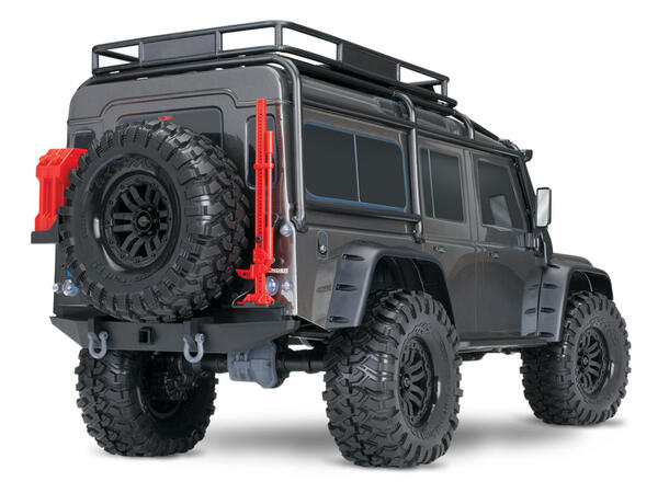 Traxxas TRX-4  Land Rover Clipless 1/10 skala  Sølv  RTR