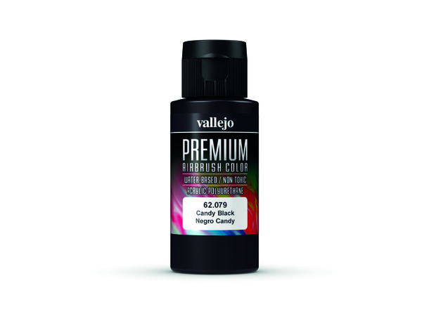 Vallejo Metallic Akryl maling 60ml Candy sort for Airbrush