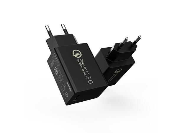 XTAR QC3.0 Fast Charge USB Veggadapter 18W