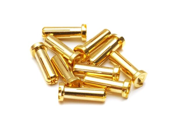 5.0mm Gullkontakter - 10x Han Amass