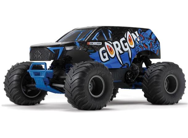 ARRMA Gorgon Mega 2WD Blue - RTR Blå