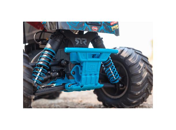 ARRMA Gorgon Mega 2WD Blue - RTR Blå