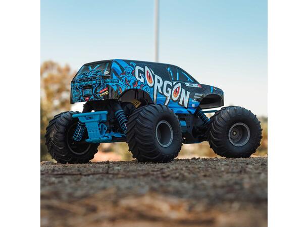 ARRMA Gorgon Mega 2WD Blue - RTR Blå