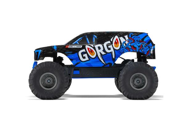 ARRMA Gorgon Mega 2WD Blue - RTR Blå