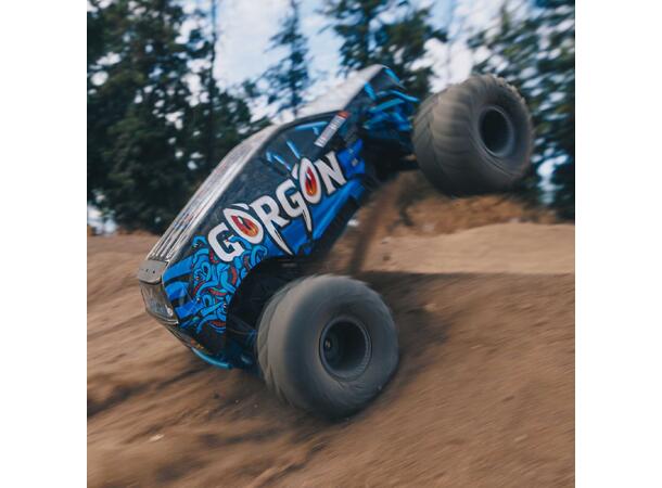 ARRMA Gorgon Mega 2WD Blue - RTR Blå