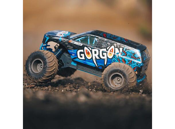 ARRMA Gorgon Mega 2WD Blue - RTR Blå
