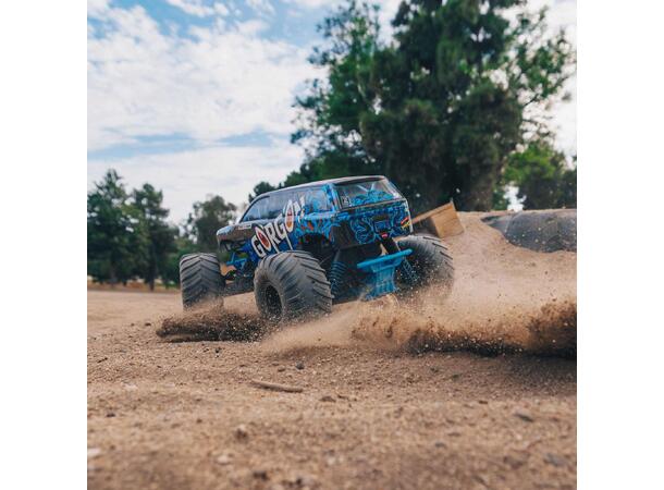 ARRMA Gorgon Mega 2WD Blue - RTR Blå