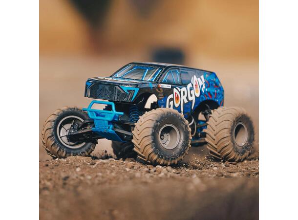 ARRMA Gorgon Mega 2WD Blue - RTR Blå