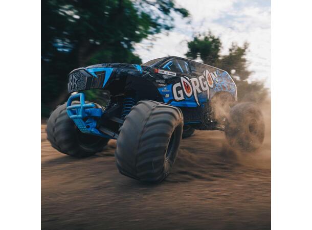 ARRMA Gorgon Mega 2WD Blue - RTR Blå
