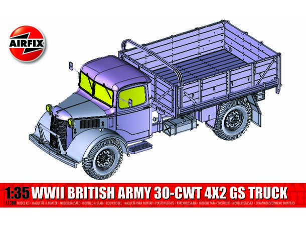 Airfix WWII British Army 30-cwt 4x2 1/35 byggesett