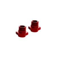 Arrma Wheel Hex Alumn 17/16.5mm Red (2) AR310484