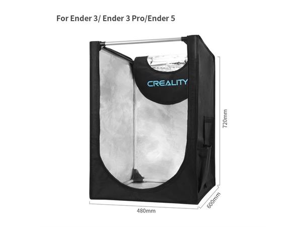 Creality Printer Enclousure 480x600x720 Ender-3, Ender-3 Pro, CR-20 og Ender-5