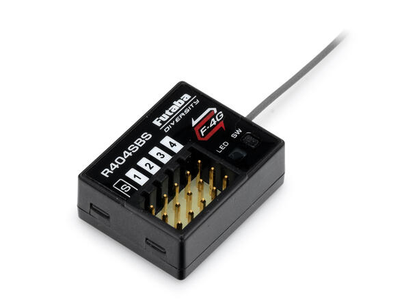 Futaba Rattradio T6PV-R404SBS-F24P1DX m/R404SBS mottaker