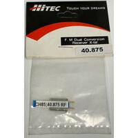 Hitec FM RX 40.875 mott. X-tall K.85 Dual conversion mottaker krystall