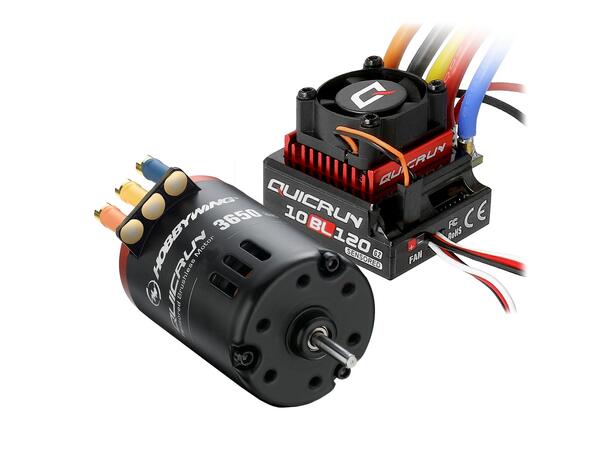 Hobbywing 10BL120SD 120A + 3650SD 13.5T G2 Combo
