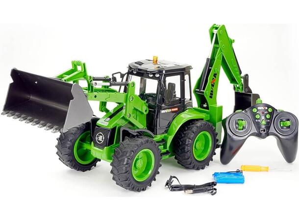 HuiNa Traktor m/Metallskuffe 1:14 1/14